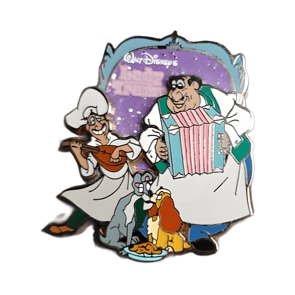 Walt Disney's Lady & the Tramp - Spaghetti Dinner Disney pin