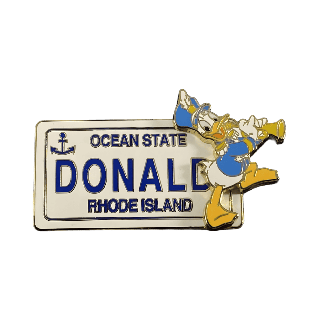 Rhode Island - Donald Disney pin