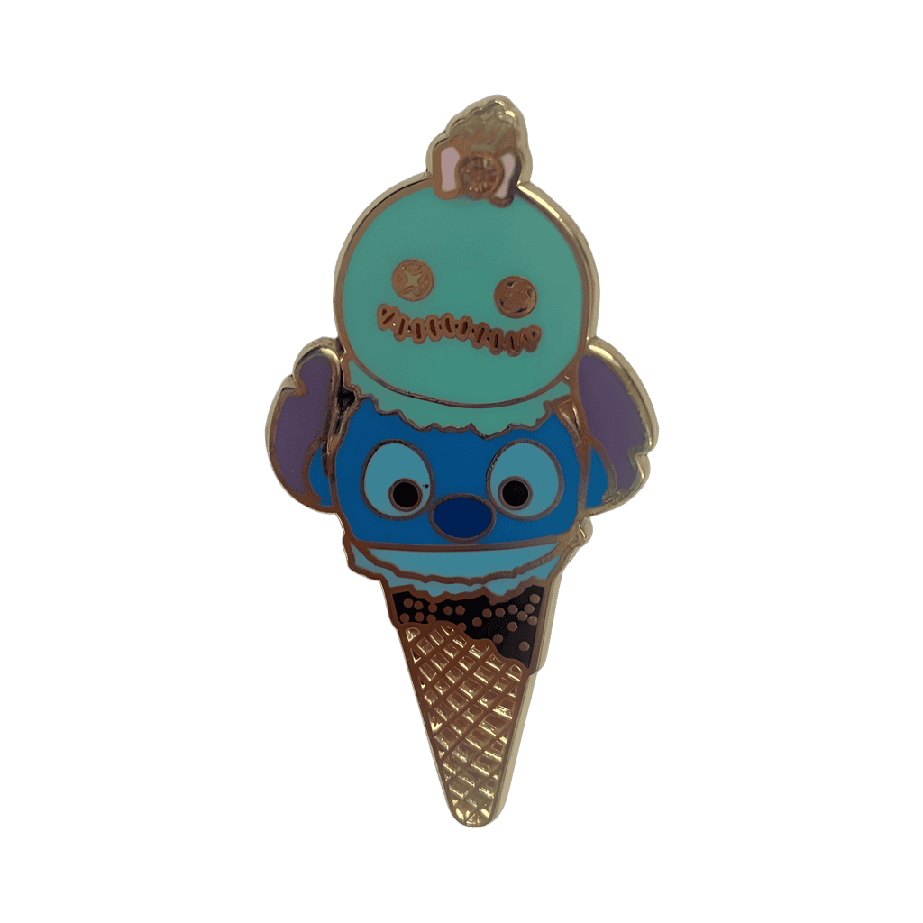 Stitch and Scrump Disney pin