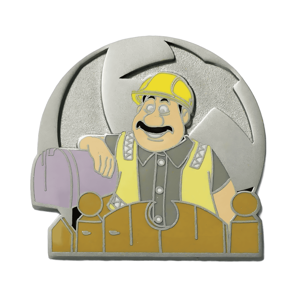 Up - Construction Foreman Tom Disney pin