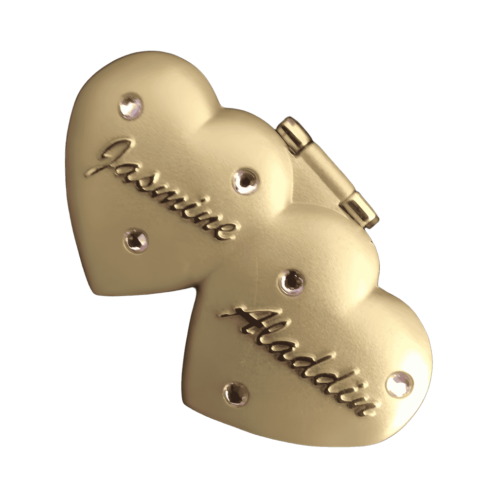 Jasmine & Aladdin Jeweled/Hinged Disney pin