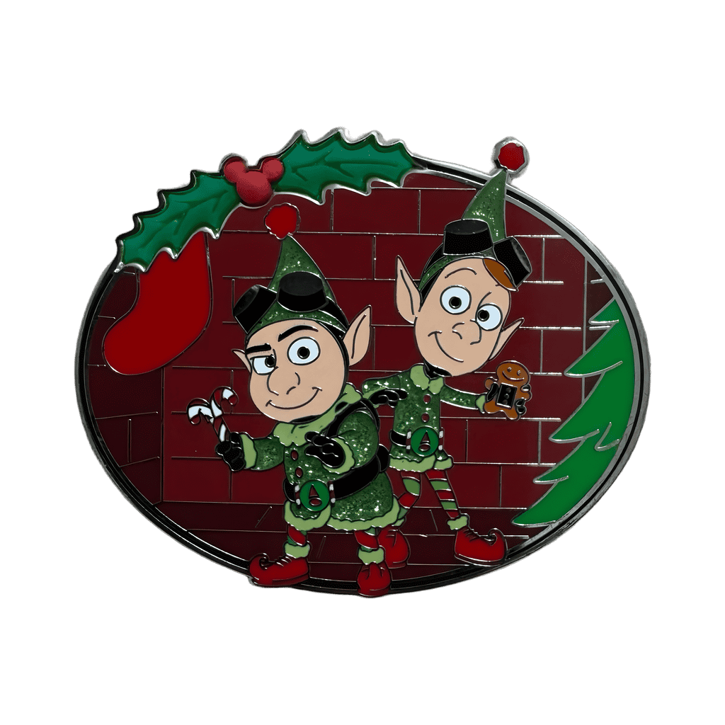 Holly Border - Prep & Landing - Wayne and Lanny Disney pin