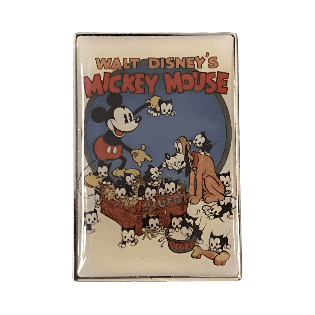 Walt Disney’s Mickey Mouse with kittens Disney pin