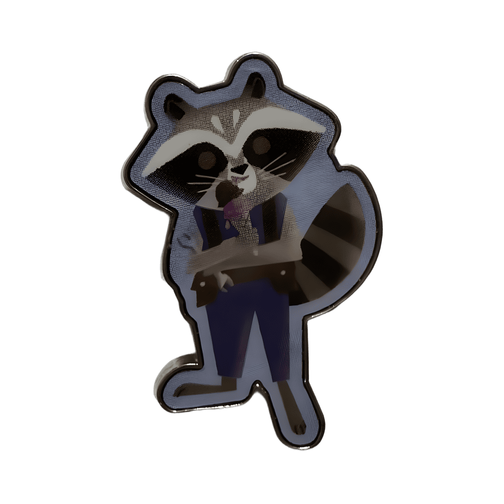 Rocket Racoon With Ice Cream Disney pin