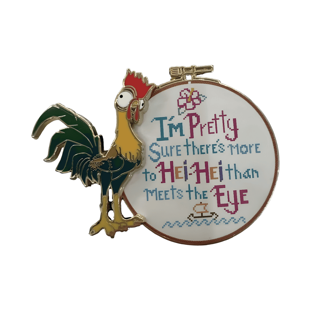 I'm Pretty Sure There More to Hei-Hei Than Meets the Eye - Hei Hei Disney pin