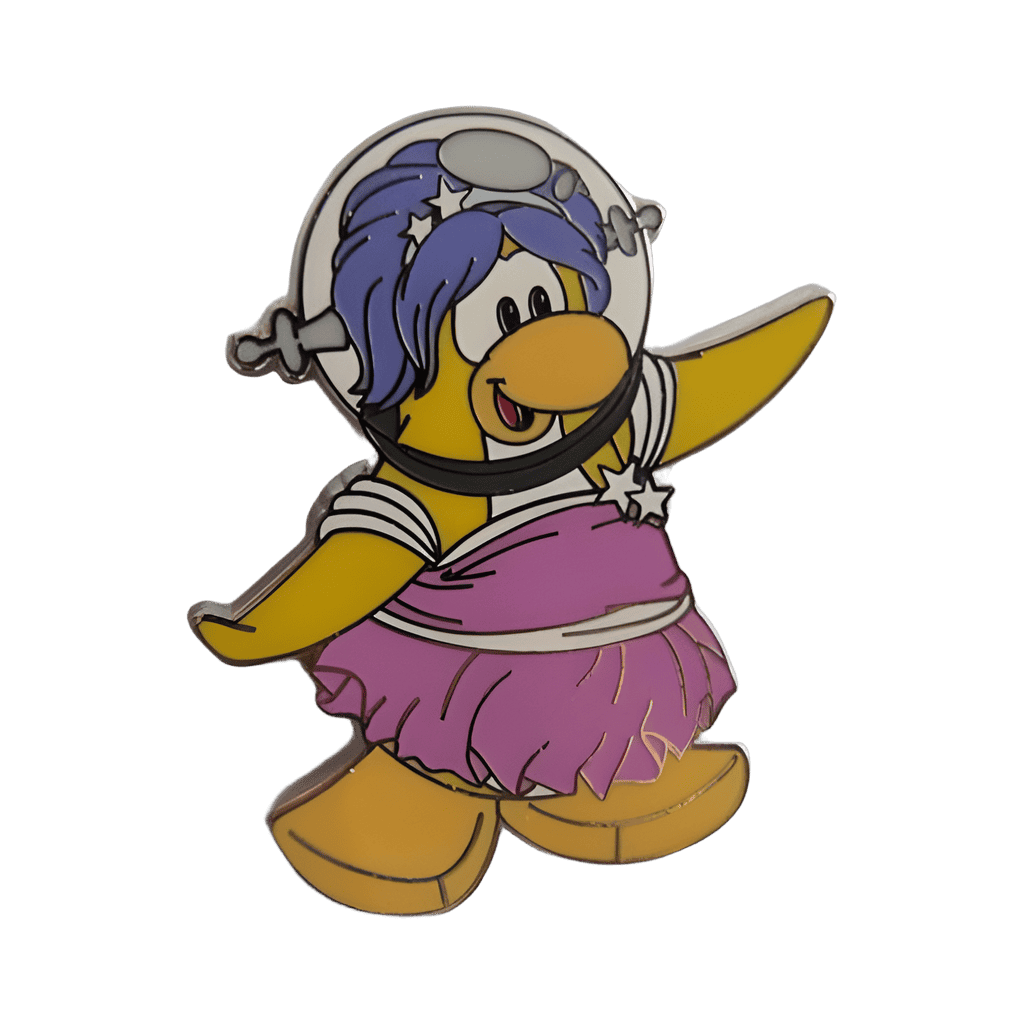 Girl Space Astronaut Penguin Disney pin