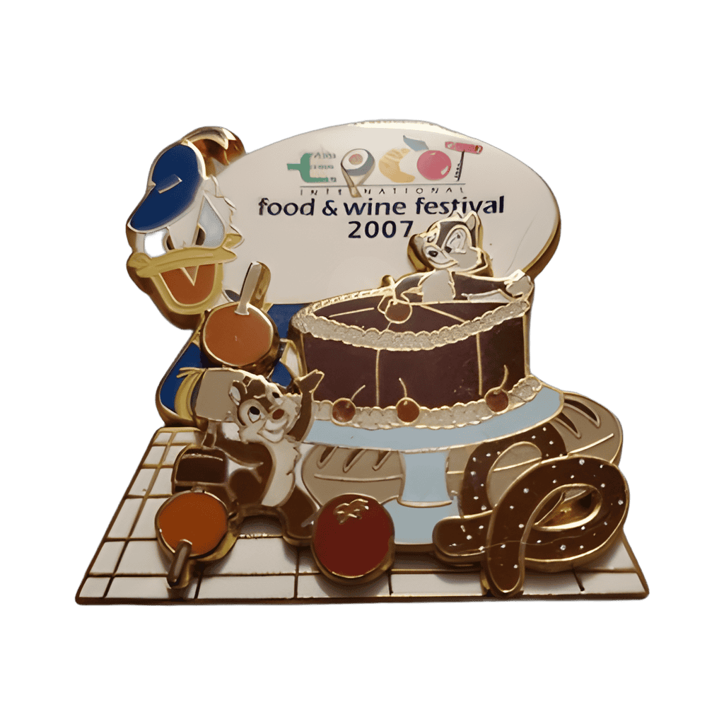 Donald Duck, Chip, and Dale (Passholder Exclusive) Disney pin