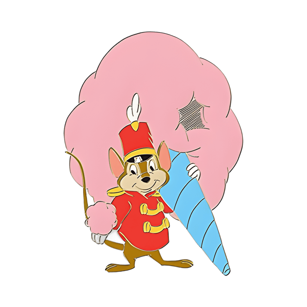 Timothy Mouse and Cotton Candy Disney pin