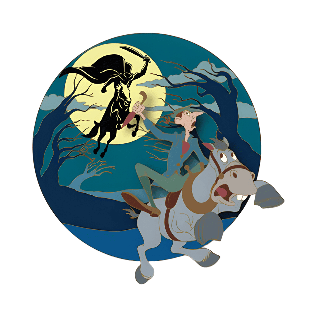 The Adventures of Ichabod & Mr. Toad Disney pin