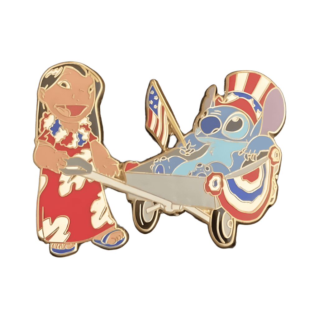 Independence Day 2006 - Lilo & Stitch Disney pin