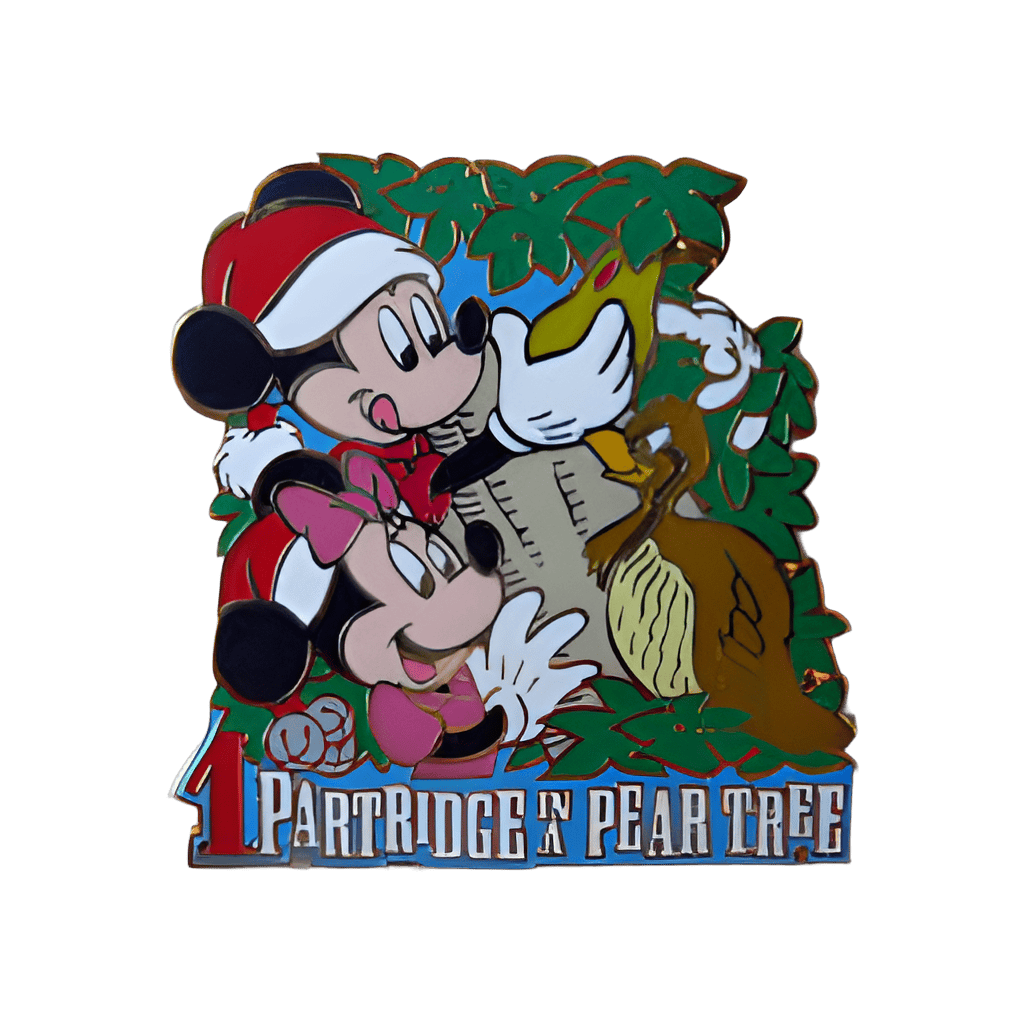 1 Partridge In A Pear Tree - Mickey & Minnie Disney pin