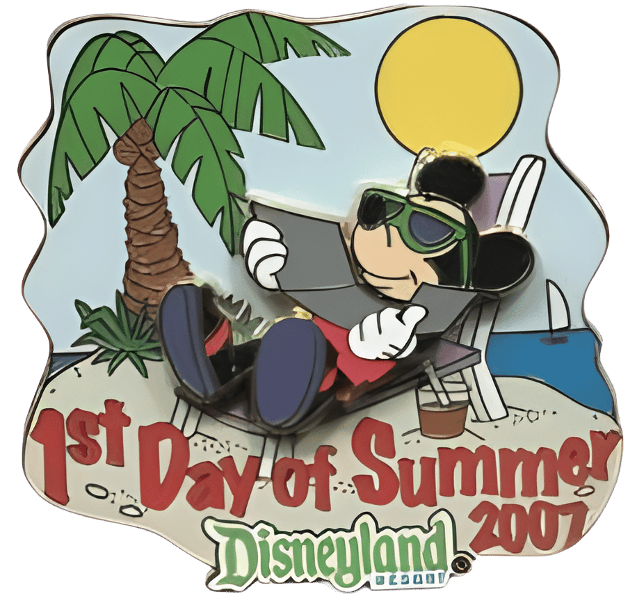 2007 - First Day of Summer - Mickey Mouse Disney pin