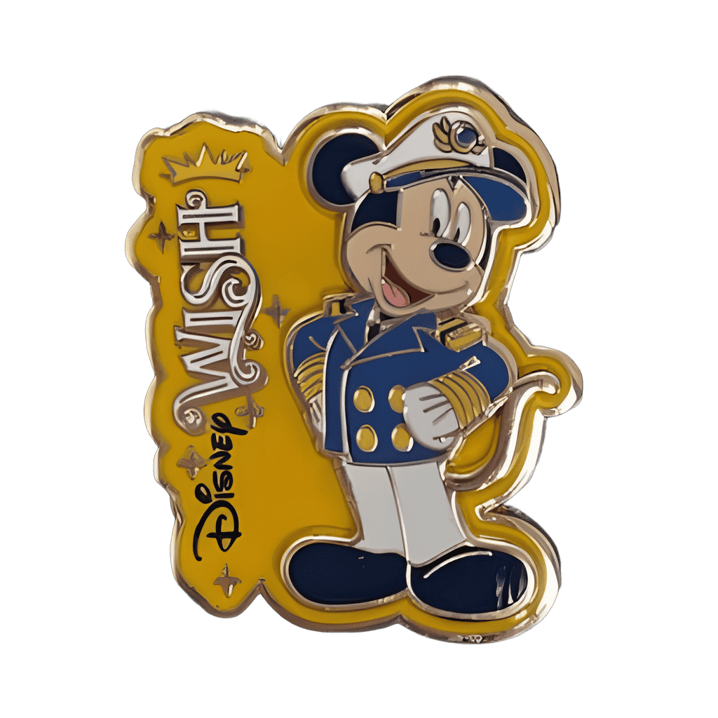 Captain Mickey Blue Disney pin