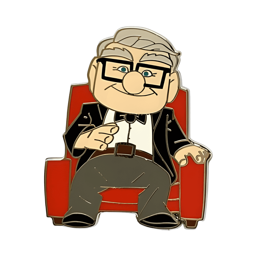 Old Carl Disney pin