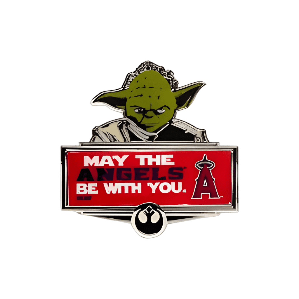 LA Angels Yoda Disney pin