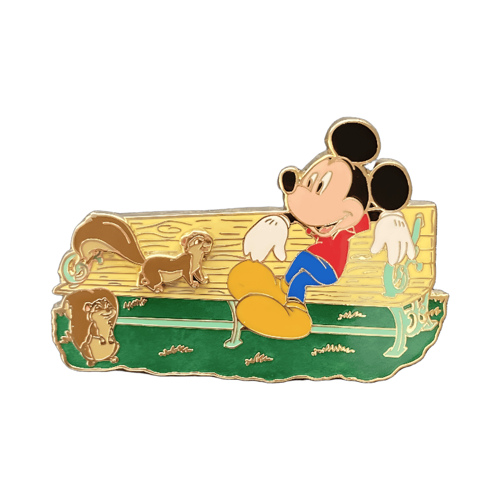 Mickey Feeding Squirrels Disney pin