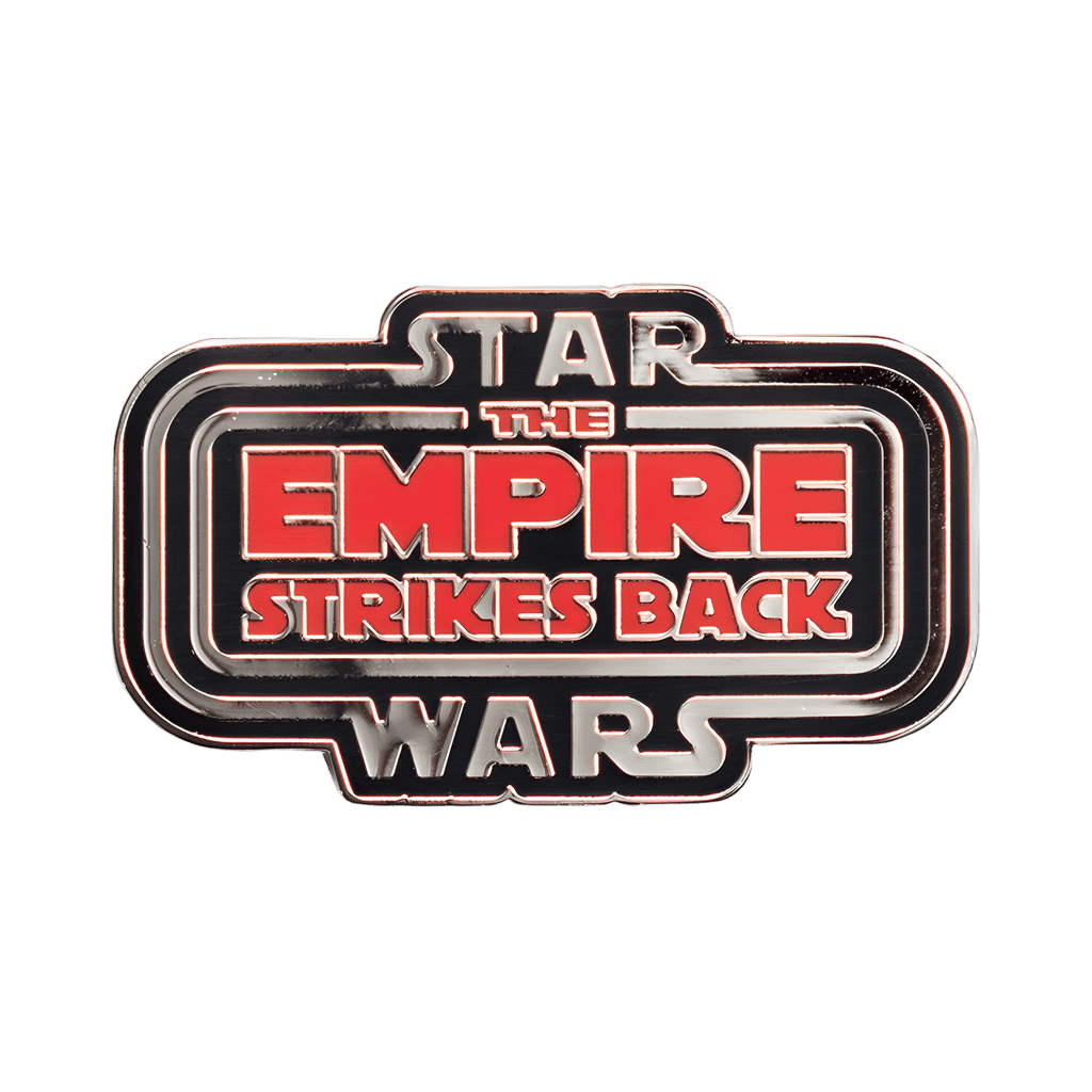 The Empire Strikes Back Logo Disney pin
