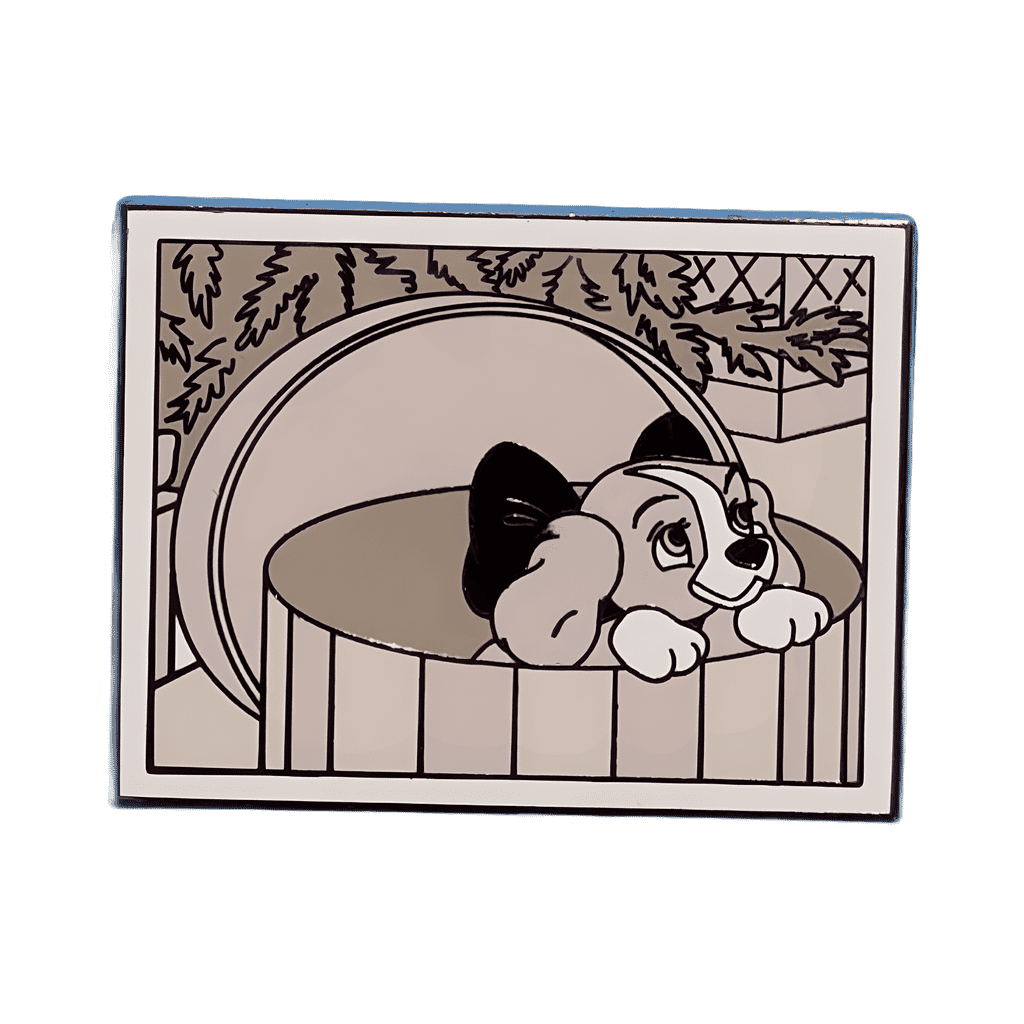 Lady in the Hatbox CHASER Disney pin
