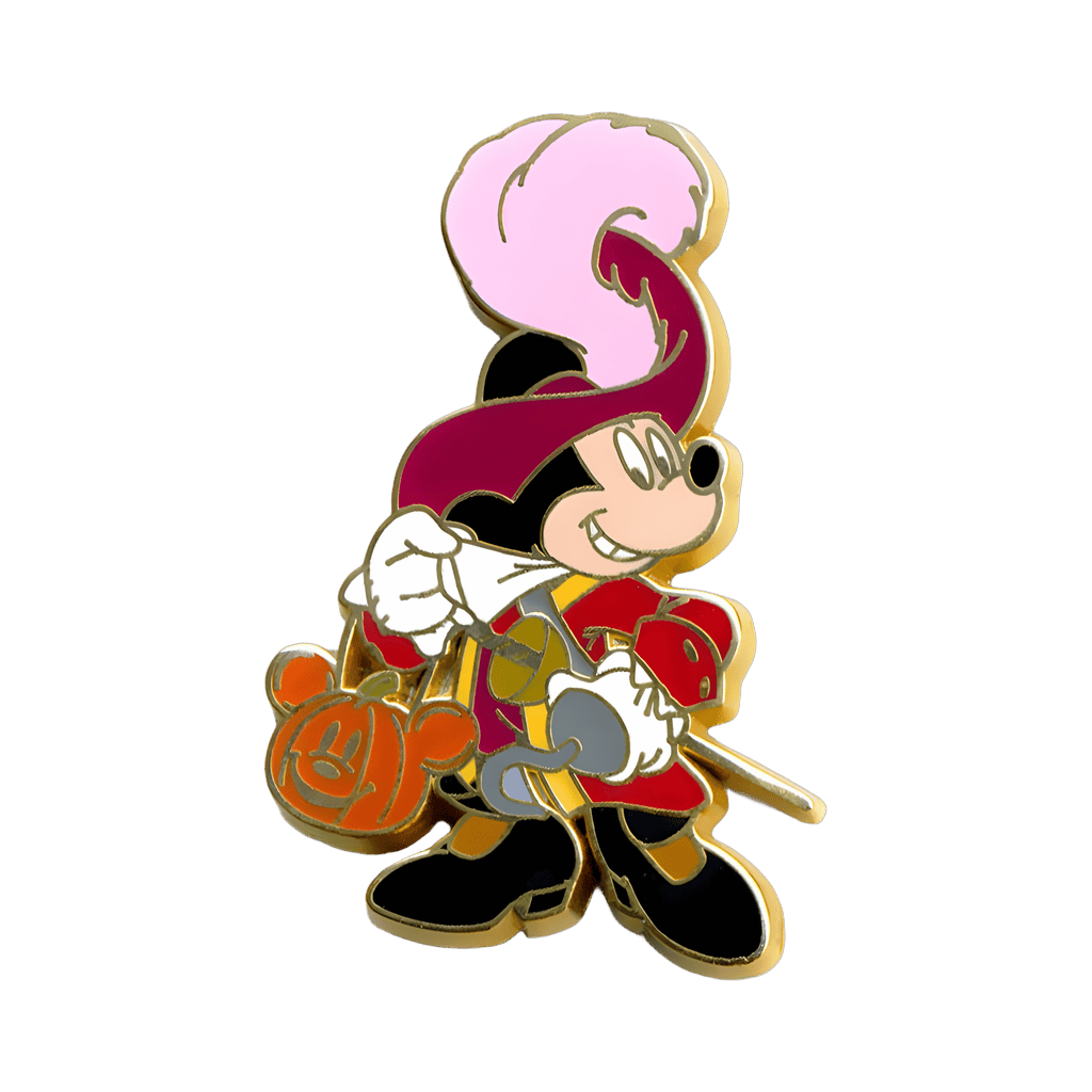 Mickey as Captain Hook Disney pin