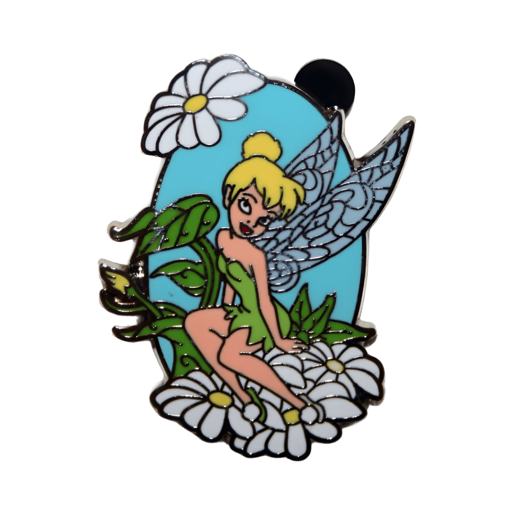 Tinker Bell with Daisies Disney pin