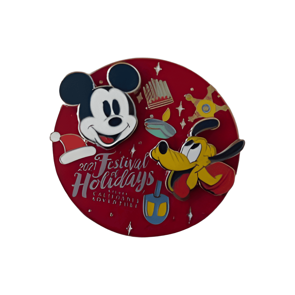 Mickey and Pluto Disney pin