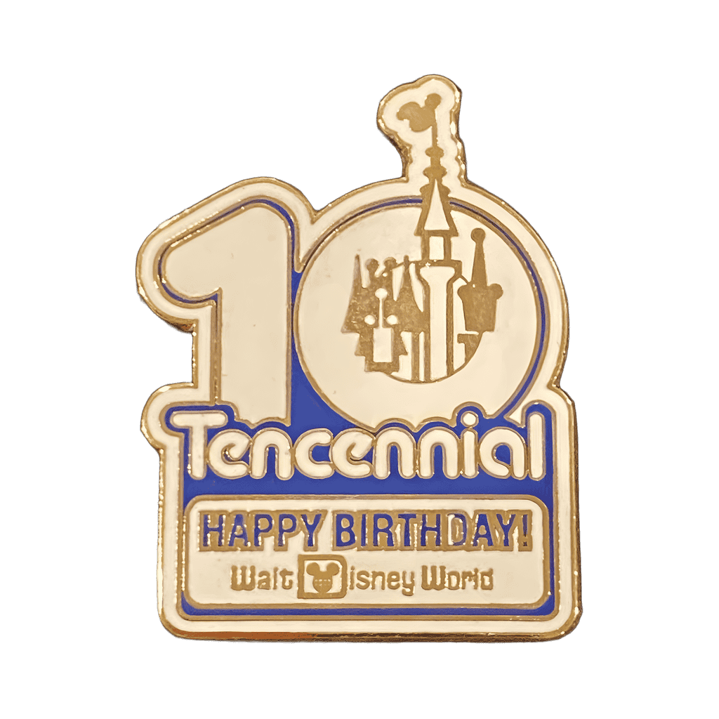 Castle (Happy Tencennial Birthday) Disney pin