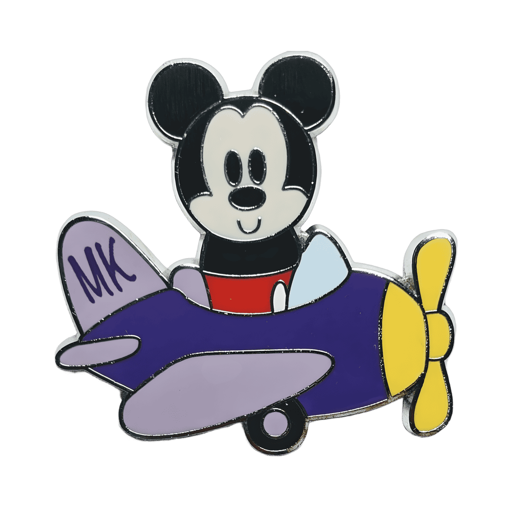 Mickey in a Plane Disney pin
