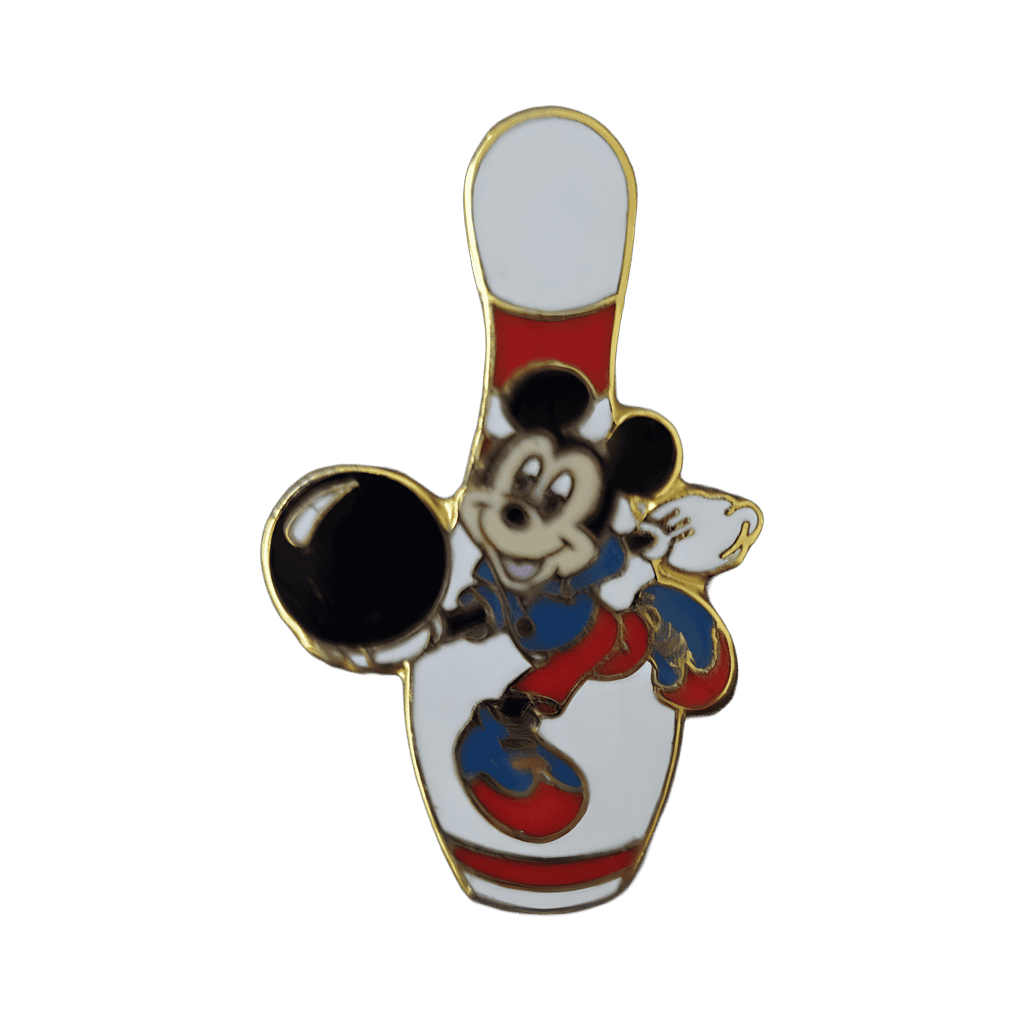 Mickey Mouse Bowling and Bowling Pin Disney pin