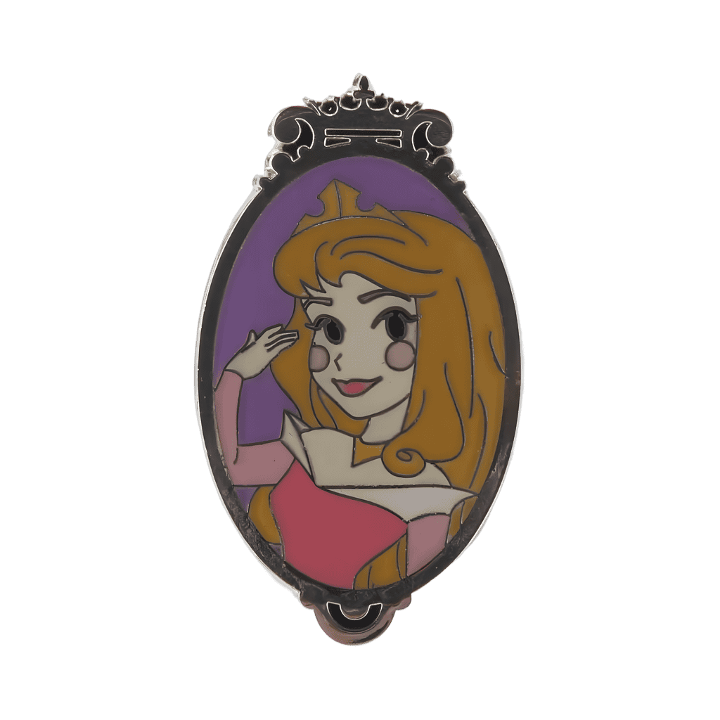 Sleeping Beauty Aurora Oval Portrait Disney pin