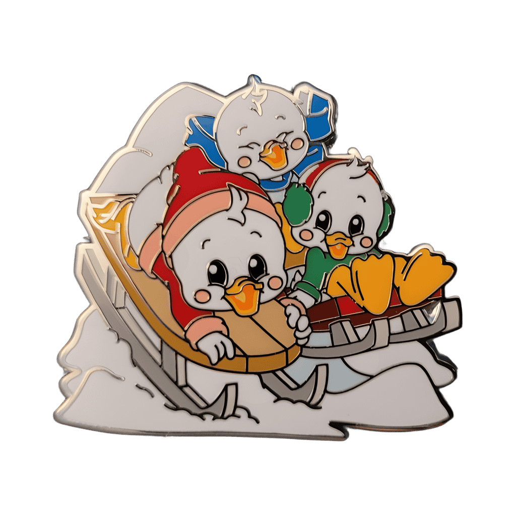 Huey, Dewey & Louie Sledding Disney pin