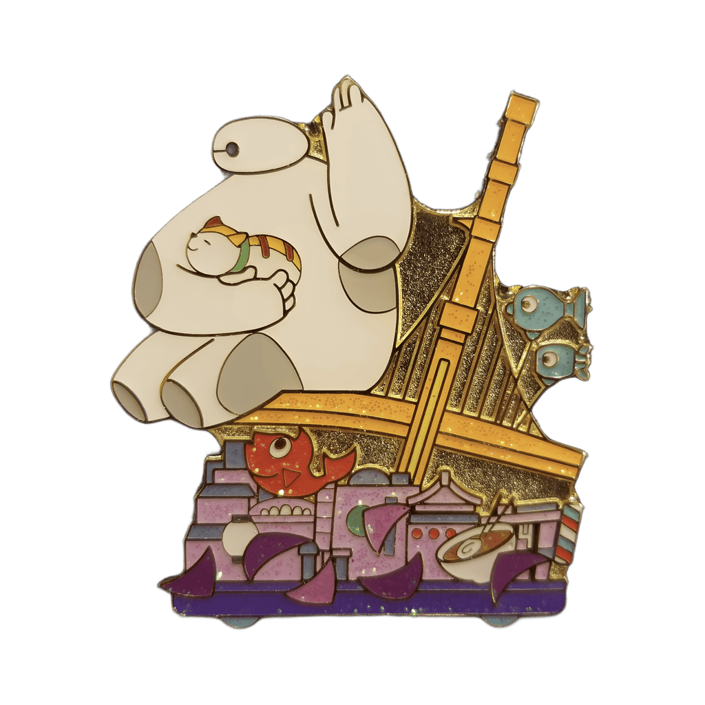 Baymax and Mochi Disney pin