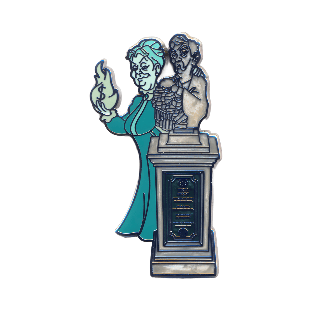 Cousin Maude and Uncle Jacob's Statue Disney pin