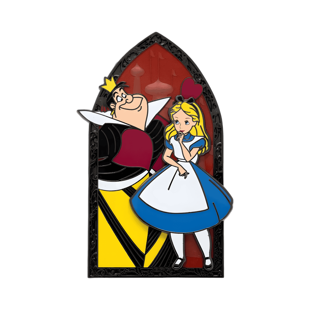 Alice & Queen of Hearts Disney pin