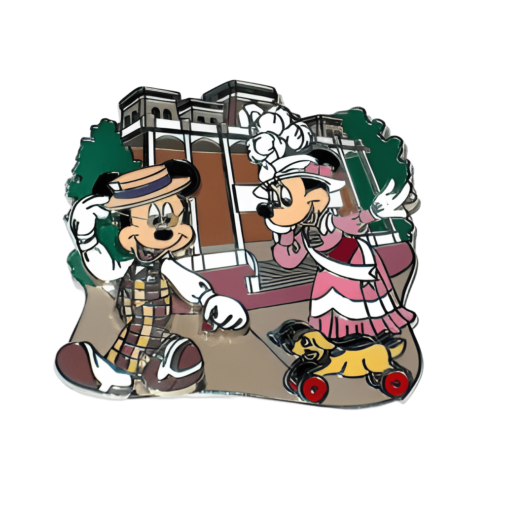 Hildegard Harding with Pull Along Dog Disney pin