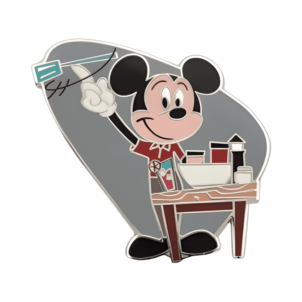 Pin #2 - Mickey at Table/Spinning Spatula Disney pin
