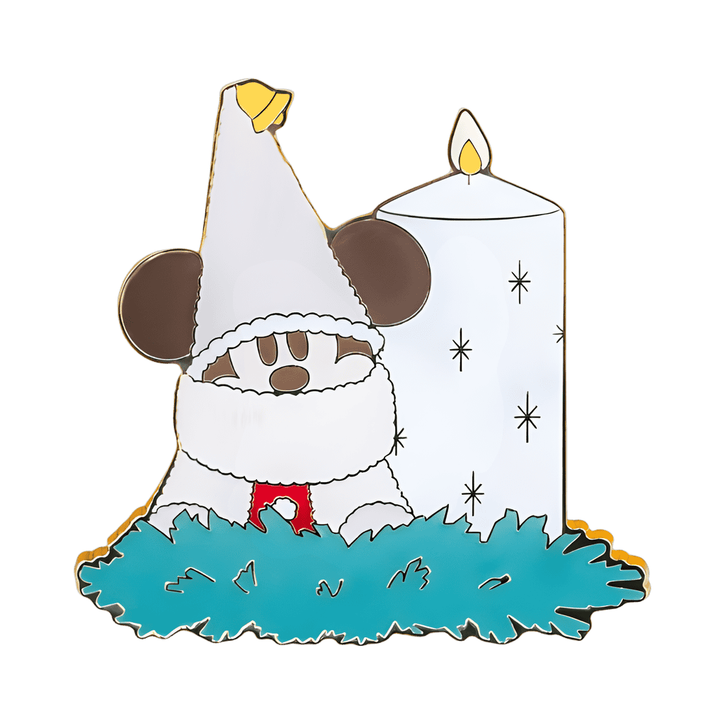 Festive Winter 2024 - Lil Ring Ring Candle Disney pin