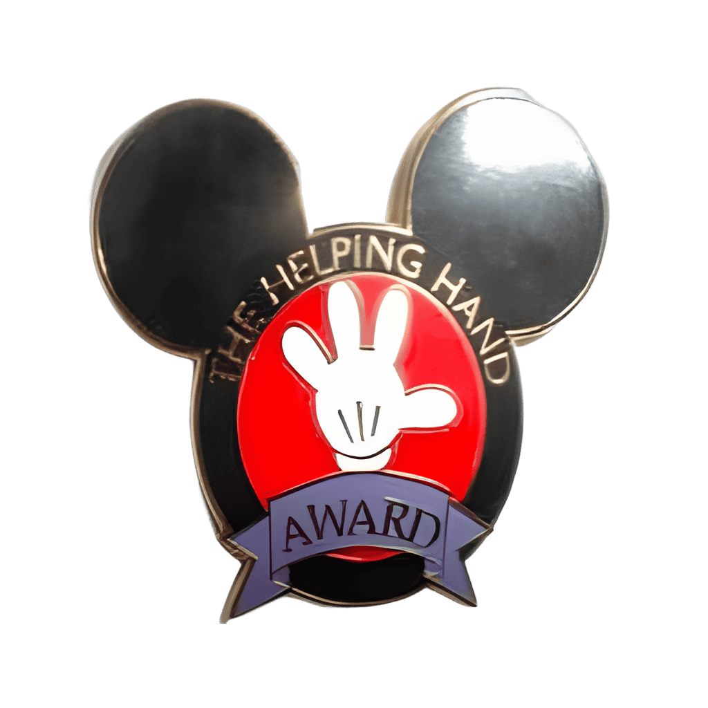 Helping Hand Award Disney pin