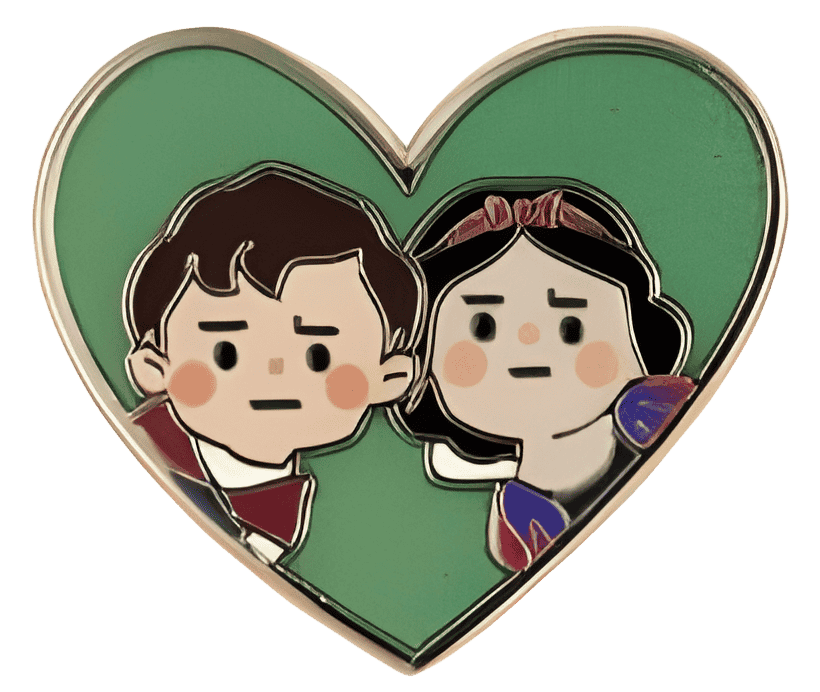 Snow White and Prince Disney pin