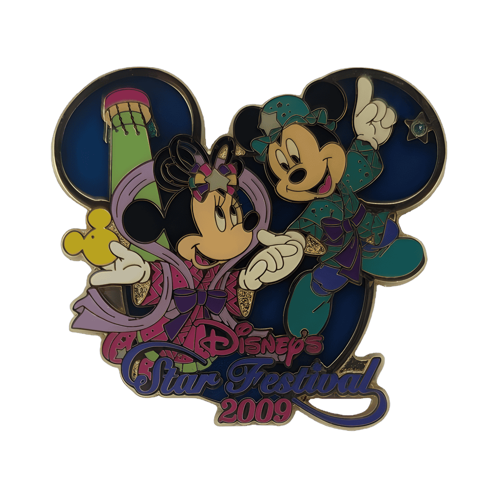 Disney's Star Festival 2009 - Mickey & Minnie Disney pin