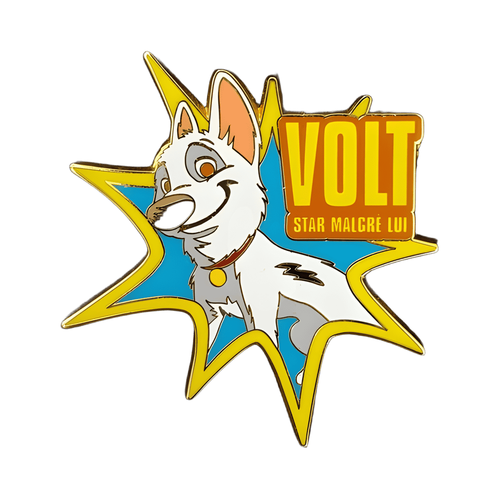 Bolt Volt Disney pin