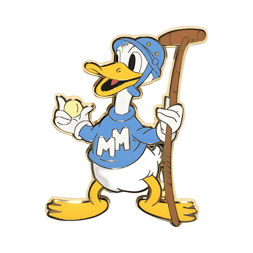 Donald Duck Playing Polo Disney pin