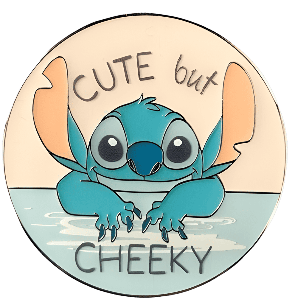 Cute but Cheeky Disney pin