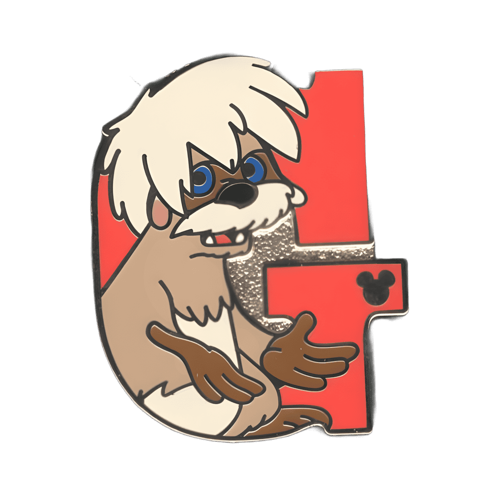 G for Gurgi Disney pin