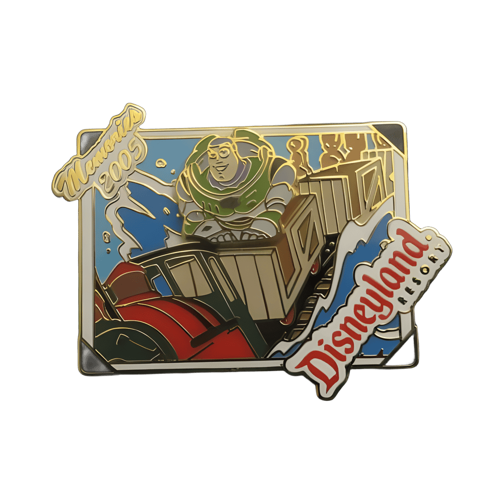 Buzz Lightyear at Big Thunder Mountain Railroad Disney pin