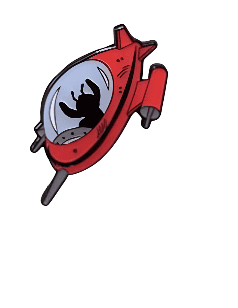 Leroy's Ship Disney pin
