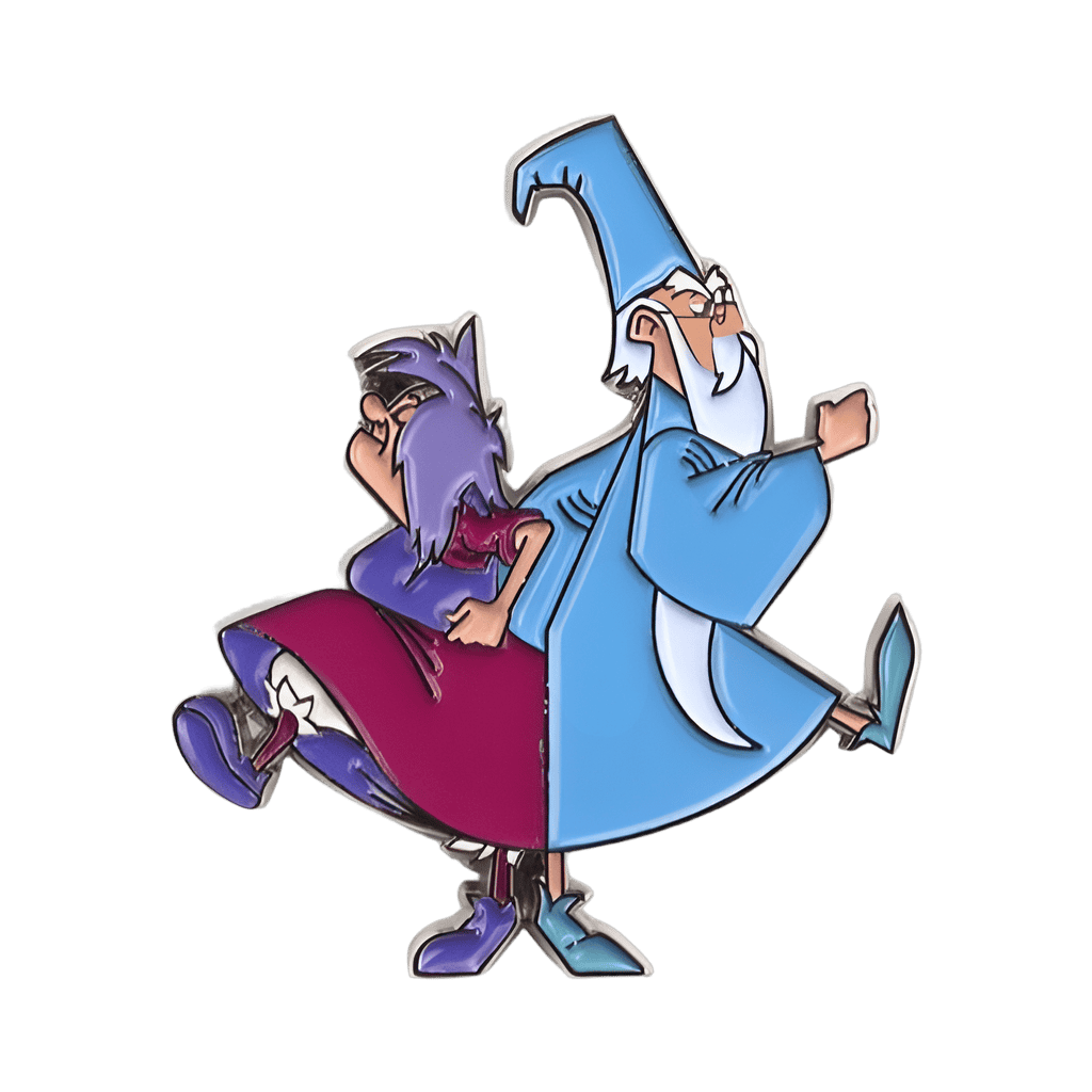 Madam Mim and Merlin Disney pin