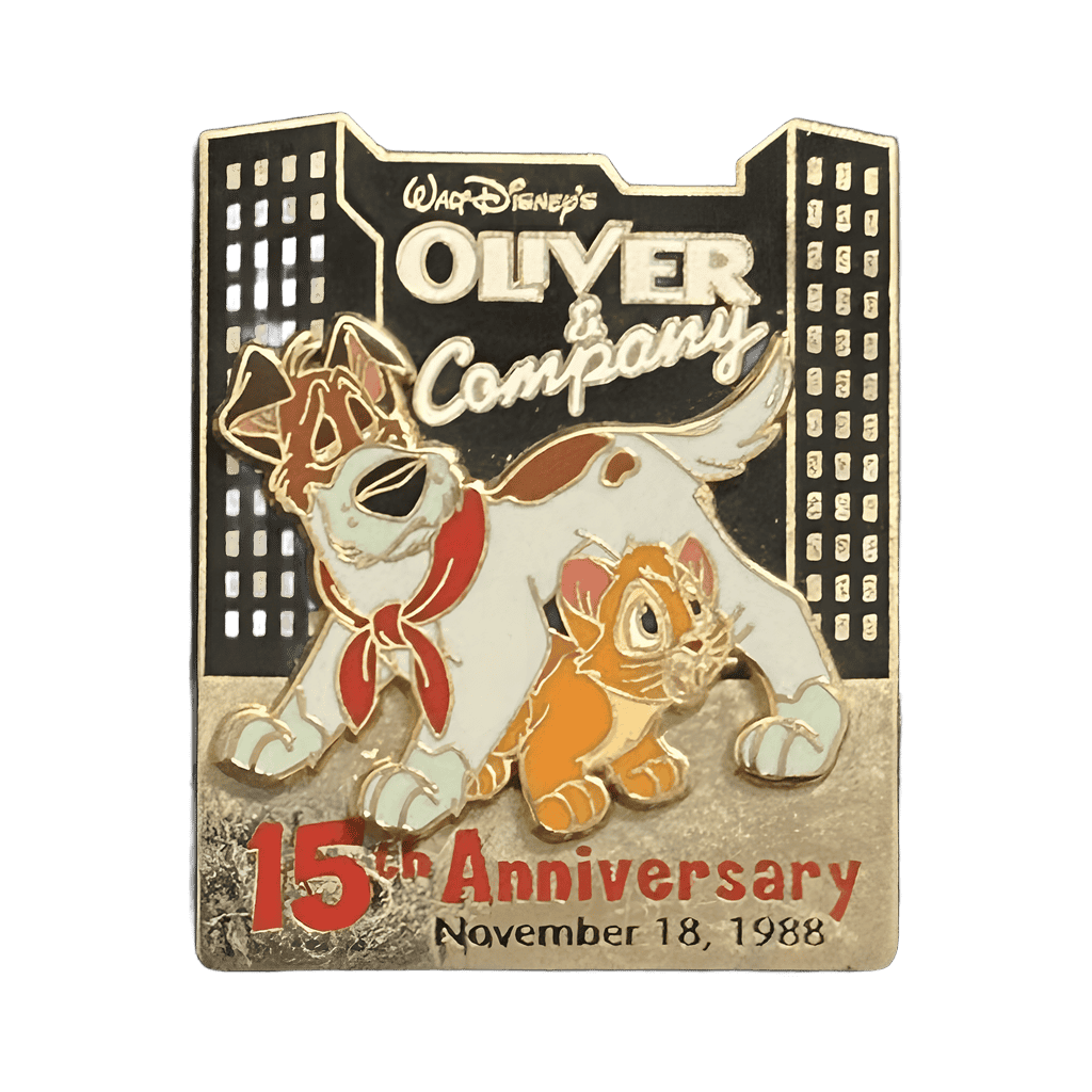 Oliver and Dodger Disney pin