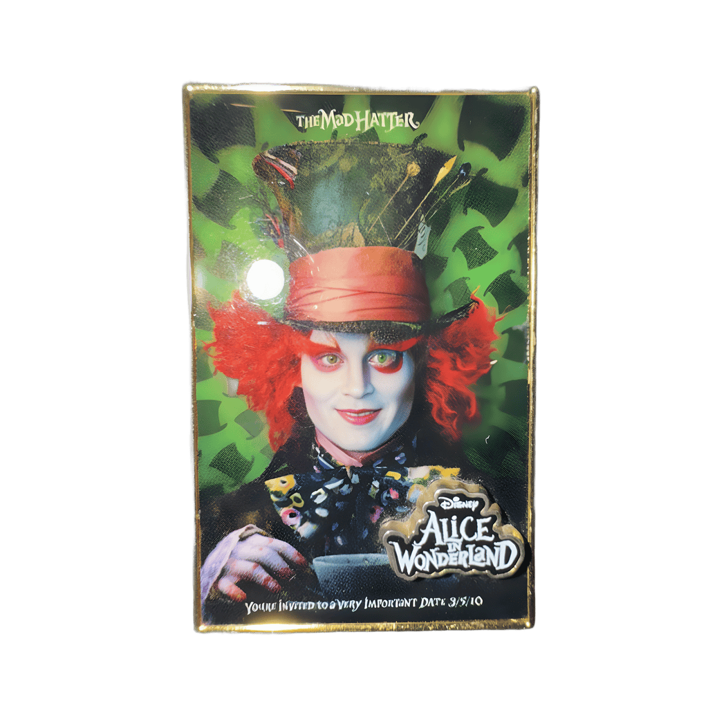 Mad Hatter Poster Disney pin
