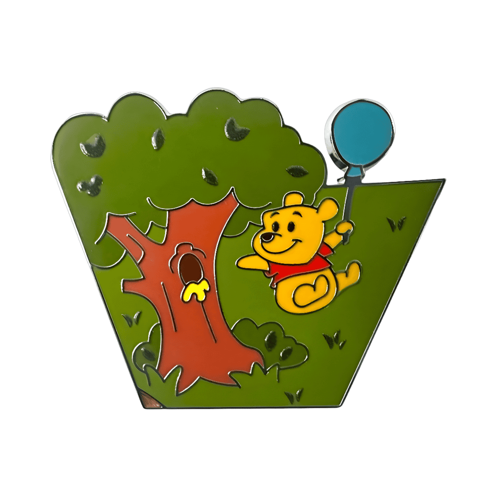 Pooh Holding Balloon Disney pin