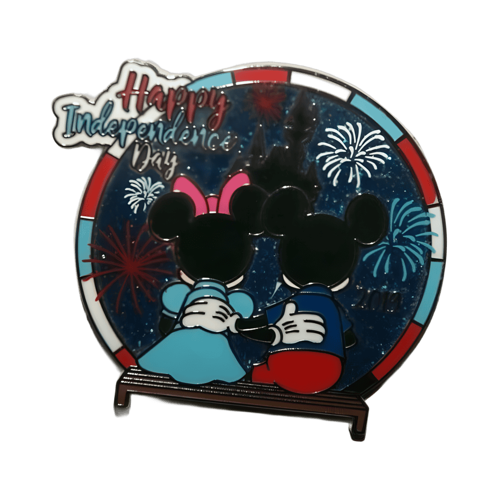 Mickey and Minnie Mouse Disney pin
